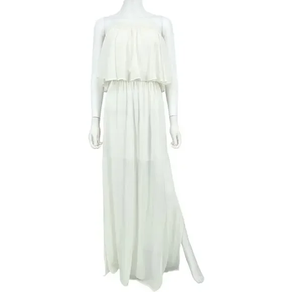 Show Me Your Mumu Hacienda Maxi Dress White NWT Womens Small - Picture 3 of 9